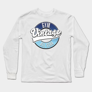 Gym Vintage all star logo Long Sleeve T-Shirt